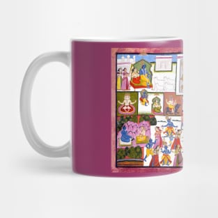 Scenes from the Life of Krishna, India 1775 Mug